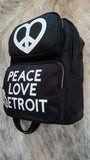 "PeaceLoveDetroit" Crossbody