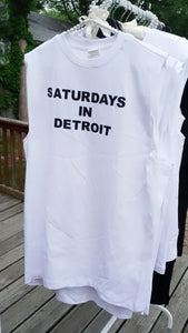 "SaturDay in Detroit" TeeShirtDress