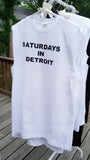 "SaturDay in Detroit" TeeShirtDress