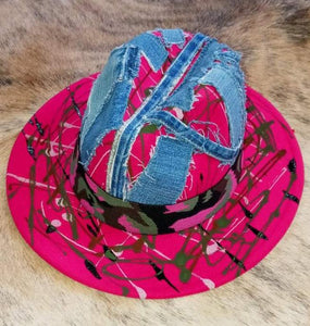 "Kickin' Pink Camo" Fedora