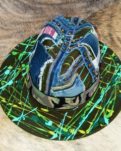 "Straight Fit Camo" Fedora