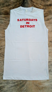 "SaturDay in Detroit" TeeShirtDress