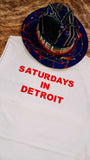 "SaturDay in Detroit" TeeShirtDress