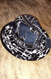 "Blaze n Black" Fedora